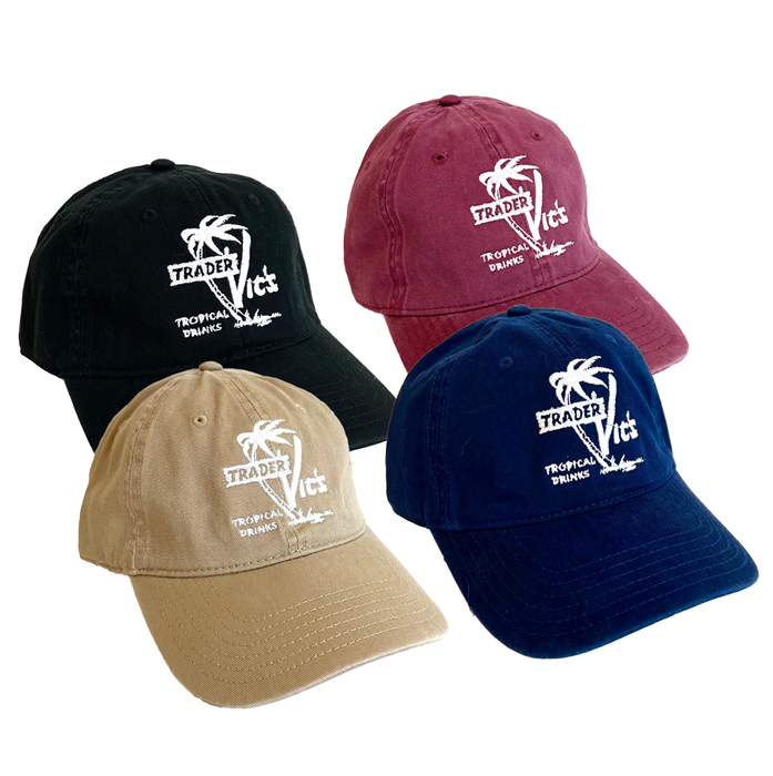TROPICAL DRINKS DAD HAT (4 colors available)